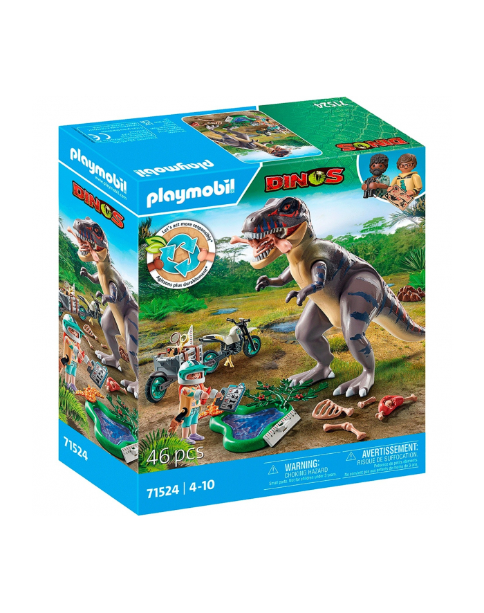 PLAYMOBIL 71524 Dinos T-Rex Tracking, Construction Toy główny