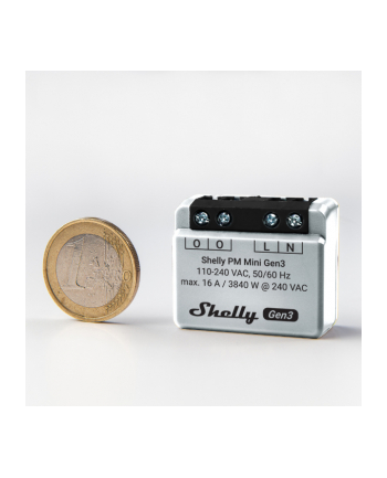 Shelly Plus PM Mini Gen.3 WLAN BT, measuring device