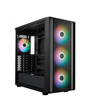 Cooler Master MasterBox 600, tower case (Kolor: CZARNY, tempered glass)