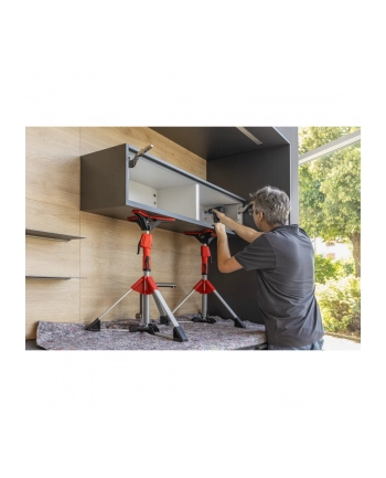 BESSEY ceiling and assembly support STE90 (silver/red, 575mm - 910mm, with pump handle) nr 1