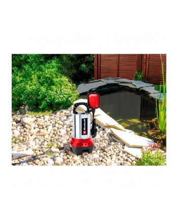 Einhell dirty water pump GC-DP 6315 N, submersible / pressure pump (red/stainless steel, 630 watts) nr 2