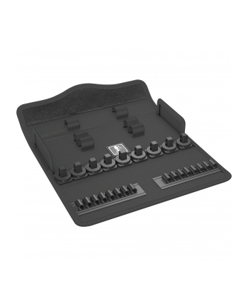 Wera 9462 Textile Box for 8003 Zyklop B 29, empty, tool box (Kolor: CZARNY, for ratchet and socket wrench set) nr 1