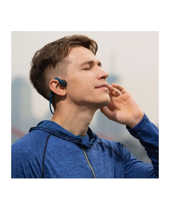 Shokz OpenMove, headphones (blue/Kolor: CZARNY, Bluetooth, USB-C)