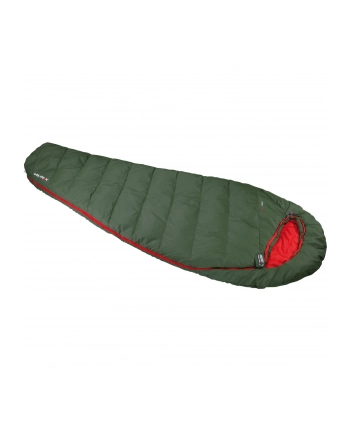 High Peak mummy sleeping bag Pak 1000 ECO (dark green/red) nr 1