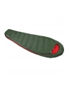 High Peak mummy sleeping bag Pak 1000 ECO (dark green/red) - nr 6