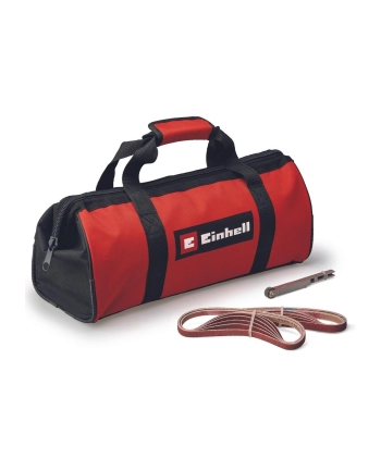 Einhell cordless band file TE-BF 18 Li-solo, 18Volt, electric file (red/Kolor: CZARNY, without battery and charger, in tool bag) nr 2
