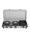Campingaz Camping Kitchen 2 Multi Cook, gas cooker (grey, 2 hobs 2x 1.8 kW + grill plate 0.9 kW) - nr 8
