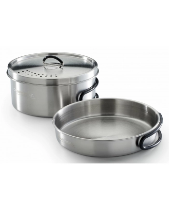 Campingaz pot set Trekking Kit, 3-piece (stainless steel, 1 pot + 1 lid + 1 pan) nr 1