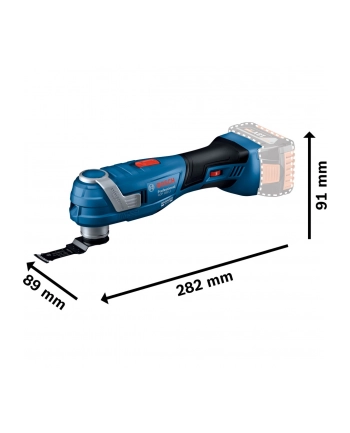 bosch powertools Bosch Cordless Multi-Cutter GOP 18V-34 Solo Professional, 18Volt, multifunctional tool (blue/Kolor: CZARNY, without battery and charger) nr 2