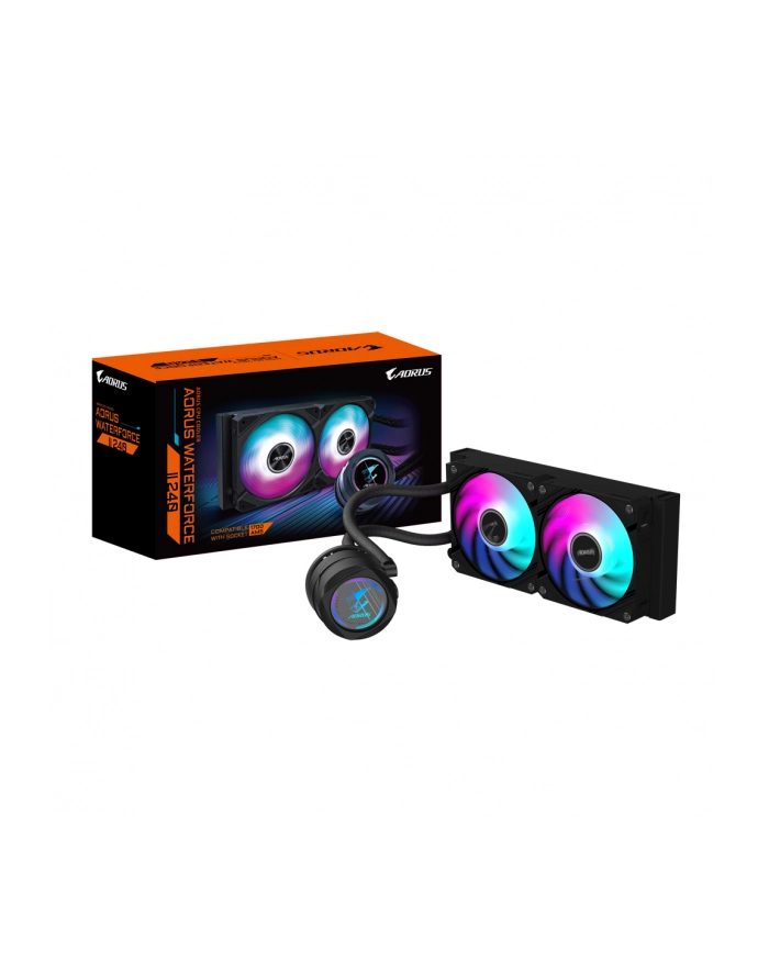 GIGABYTE AORUS WATERFORCE II 240, water cooling (Kolor: CZARNY) główny