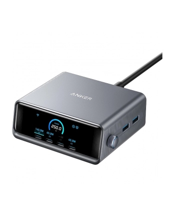 anker Ładowarka Prime 250W 4xUSB-C 2xUSB-A Czarna