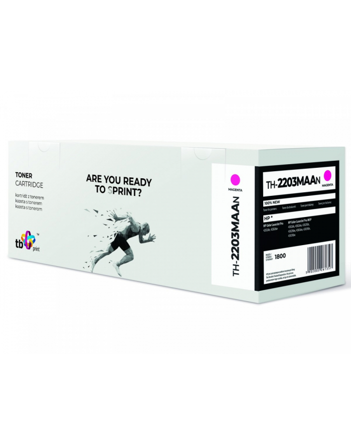 tb print Toner do HP Color LaserJet Pro 4202 W2203A TH-2203MAAN 100% nowy magenta główny