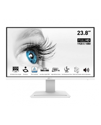 msi Monitor MP243XW 23.8 cala Flat/LED/FHD/100Hz/HDMI
