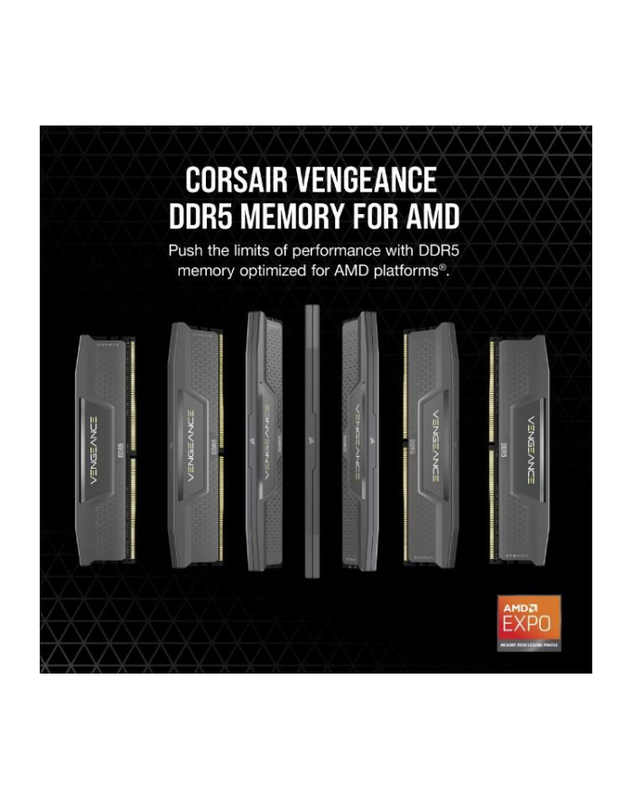 corsair Pamięć DDR5 Vengeance 32GB/6000 (2*16GB) CL30 AMD EXPO ' Intel XMP główny