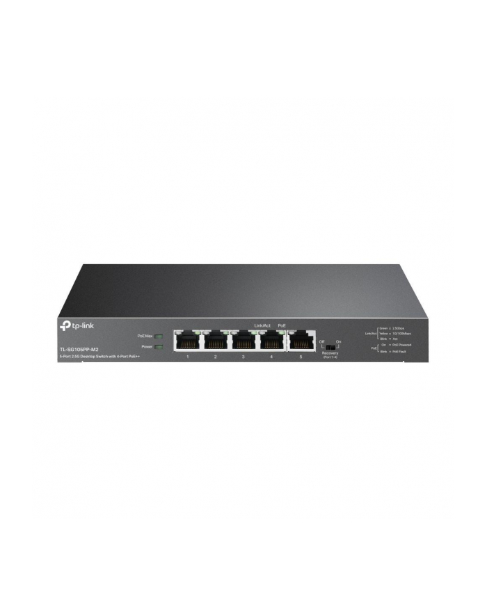 tp-link Przełącznik SG105PP-M2 5x2.5GE PoE++ główny