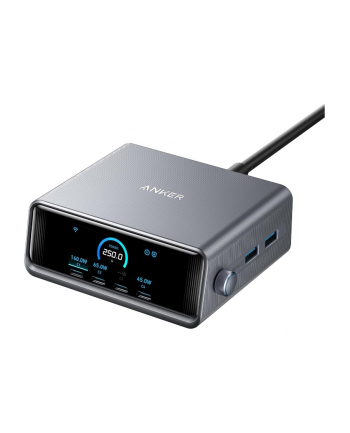 anker Ładowarka Prime 250W 4xUSB-C 2xUSB-A Czarna