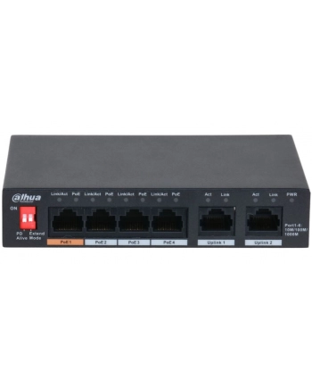 dahua Przełącznik PFS3006-4GT-60-V2 4-portowy POE nr 1