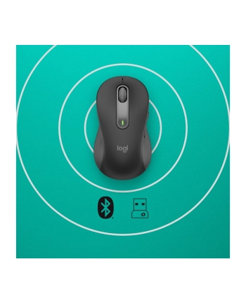 MOUSE USB OPTICAL WRL M650/BLACK 910-006239 LOGITECH nr 1