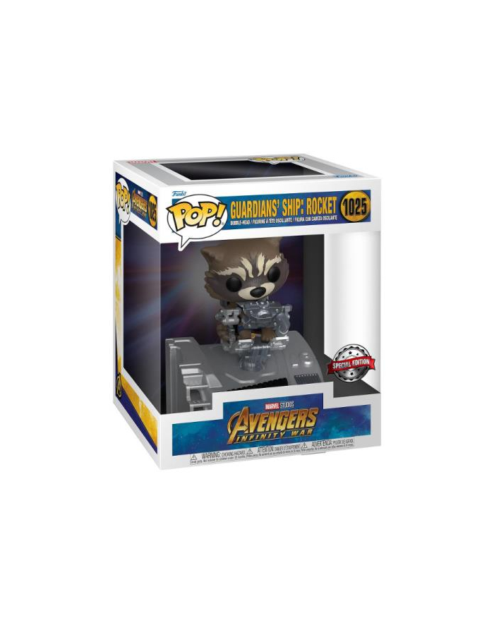 inni PROMO FUNKO FIGURKA POP Marvel Avengers Guardians Ship Rocket 63211 główny