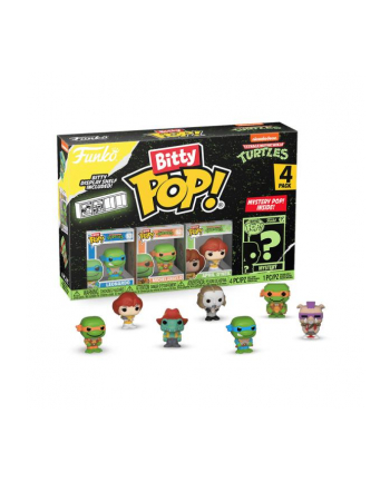 inni PROMO FUNKO POP FIGURKA Bitty Pop Żółwie Ninja 4-pack 71507