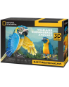 dante Puzzle 3D Ara szafirowa 88el National Geographic DS1097H Cubic Fun - nr 1