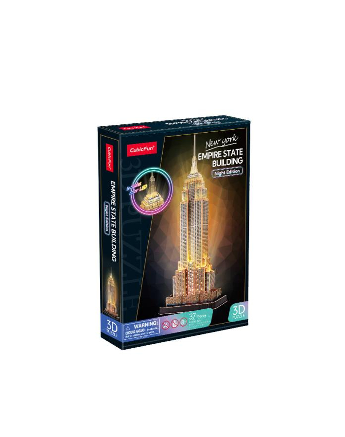 dante Puzzle 3D Empire State Building 37el LED L539H Cubic Fun główny