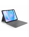 logitech Etui z klawiaturą Combo Touch iPad Air 13 M2 US Oxford szary - nr 1