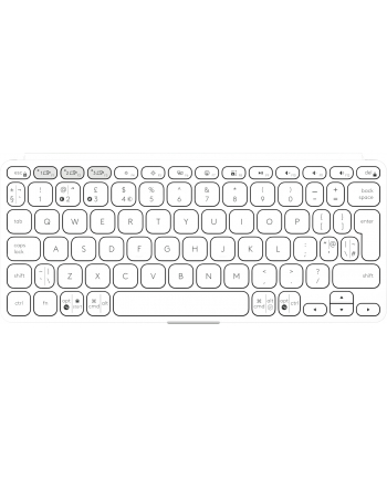 logitech Klawiatura Keys-To-Go 2 jasnoszara US