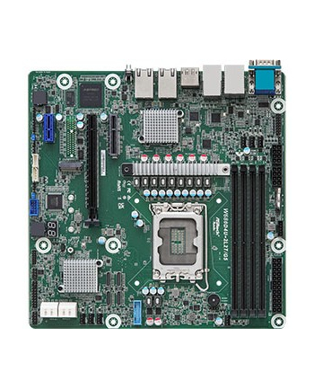 Płyta główna ASRock W680D4U-2L2T/G5 1x LGA1700 Intel Core 12/13gen W680 (4xDIMM, SATA, 1xM2, 2xGbE, 2x10GbE, IPMI) nr 1