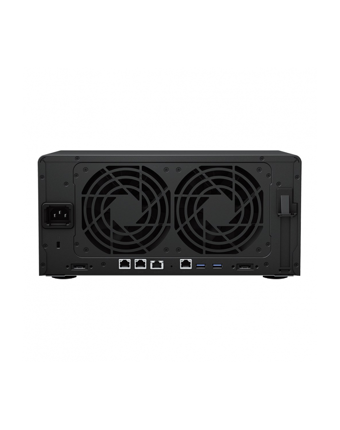 NAS Synology DS1823xs+; Tower; 8x (35''; SATA HDD/25''; SATA SSD); AMD Ryzen V1780B, 8 GB DDR4 ECC SODIMM (max 32GB), 2x 1GbE RJ-45, 1x 10GbE RJ-45 główny