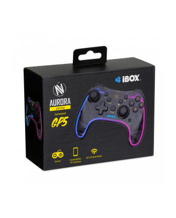 ibox PAD GP5 Nintendo Switch/OLED/Lite, System Android, iOS (bezprzewodowo), Windows (przewodowo)