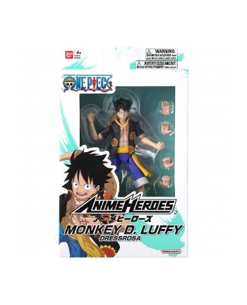 bandai ANIME HEROES ONE PIECE - MONKEY D LUFFY DRESSROSA