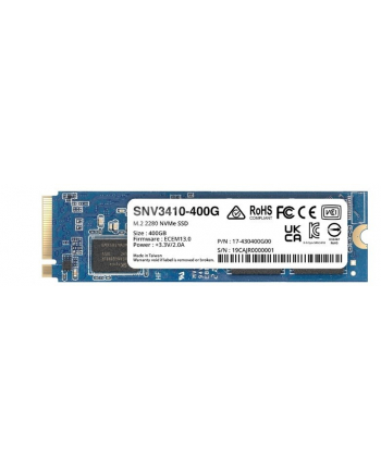 Dysk SSD Synology Plus Series 400GB M2 (22x80) NVMe PCIe 30x4 SAT5210-480G (DWPD 07) nr 1