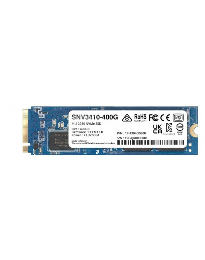Dysk SSD Synology Plus Series 400GB M2 (22x80) NVMe PCIe 30x4 SAT5210-480G (DWPD 07) główny