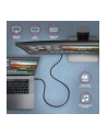 axagon BUCM32-CM15A Kabel USB-C - USB-C 3.2 Gen 2, 1.5m, PD 100W, 5A, 4K HD, ALU, oplot, czarny - nr 36