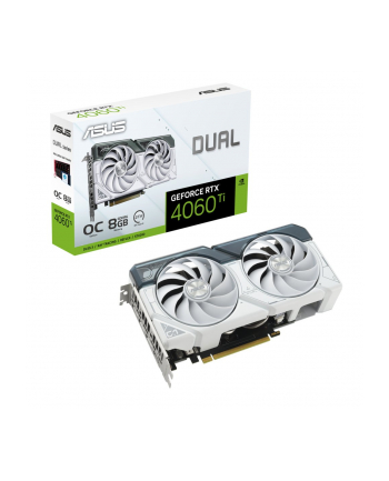 asus Karta graficzna RTX 4060 Ti WHITE OC 8GB GDDR6 128bit 3DP