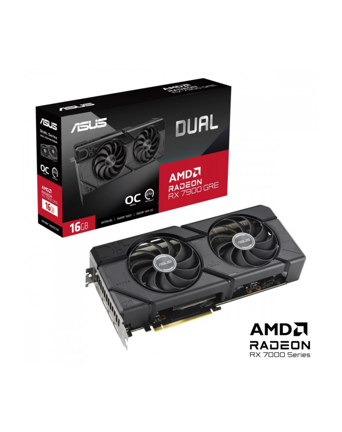 asus Karta graficzna Radeon RX 7900 GRE DUAL OC 16G GDDR6 256bit 3DP główny