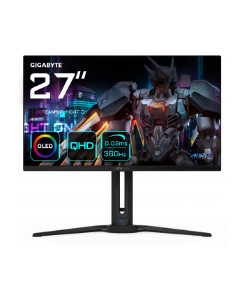 gigabyte Monitor 27 cali FO27Q3 OLED 0,03/USB-C/HDMI/DP