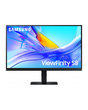 samsung Monitor 27 cali ViewFinity S80UD IPS 3840x2160 UHD 16:9 1xHDMI 1xDP 1xUSB-C 90W 3xUSB 3.0 LAN KVM 5ms PinP/PbyP 60Hz HAS+PIV płaski 3YOn-Site