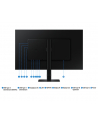 samsung Monitor 32 cale ViewFinity S60UD IPS 2560x1440 WQHD 16:9 1xHDMI 2xDP(In+Out) 1xUSB-C 90W 3xUSB 3.0 LAN KVM 5ms PinP/PbyP 100Hz HAS+PIV płaski 3YOn-Sit - nr 23