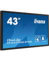 iiyama Monitor 43 cale TF4339AS-B1AG,IPS,4K,HDMIx2,DP,RJ45,3xUSB,40pkt,      ANDROID,24/7 - nr 25