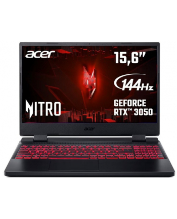 Laptop Notebook Gaming Acer Nitro 5 AN515-58-72EP i7-12650H/15.6FHD IPS 144Hz/16GB/512GB/RTX 3050 4GB/NoOS/Black