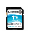 kingston Karta SD 1TB Canvas Go Plus 170/90MB/s CL10 U3 V30 - nr 1