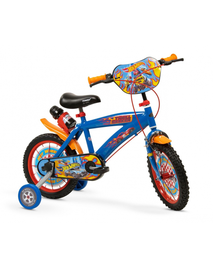 Rower dziecięcy 14''; HOT WHEELS TOIMSA 1468 główny