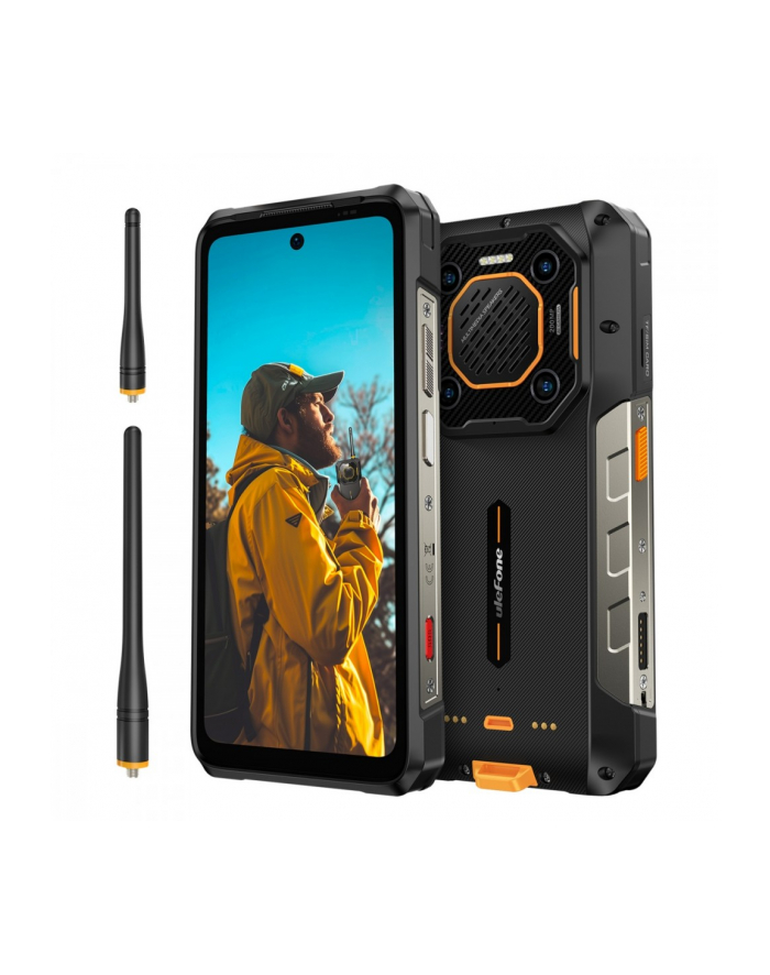 ulefone Smartfon Armor 26 Ultra Walkie-Talkie 5G 6.78'' 12/512GB IP68/IP69K 15600 mAh DualSIM czarny główny