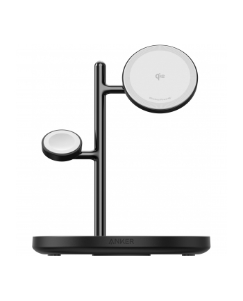 anker Stacja magnetyczna MagGo 15W 3-in-1 Czarna