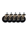 LC Power caster black (pack of 5) LCCASTERS7BBSPEED - nr 2