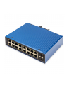 DIGITUS Przemysłowy, zarządzany przełącznik Gigabit Ethernet PoE, 16+2 porty, L2  DN-651159 - nr 10