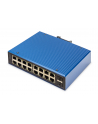 DIGITUS Przemysłowy, zarządzany przełącznik Gigabit Ethernet PoE, 16+2 porty, L2  DN-651159 - nr 1