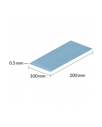 Thermopad Arctic TP-3 200x100mm 0.5mm 2szt (ACTPD00058A) nr 1